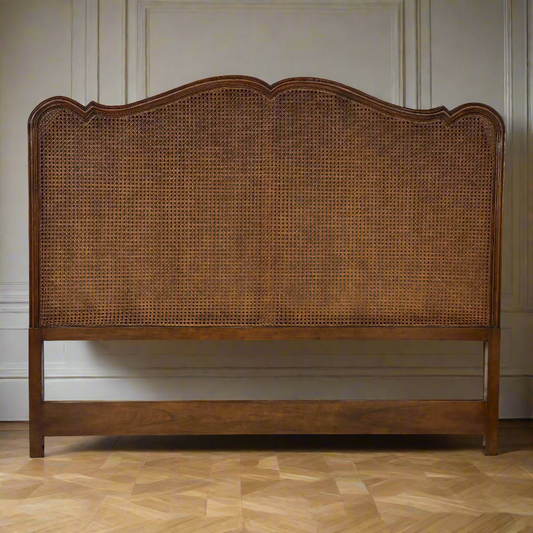 Addison Curved Cane Headboard