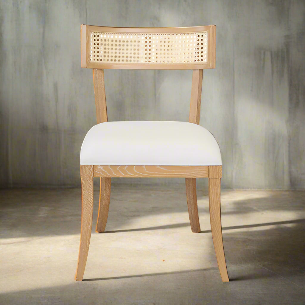 Klismos Cane Dining Chair